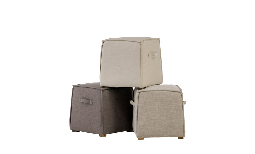 Bon Bon Small Anew Grey Pouf